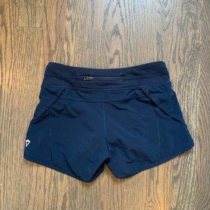 IVIVVA BY LULULEMON NAVY BLUE SHORTS